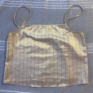 Silk Spagetti Strap Zara Shirt